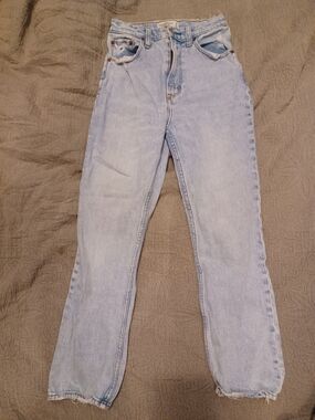 Abercrombie & Fitch Light Blue Straight Leg Jeans